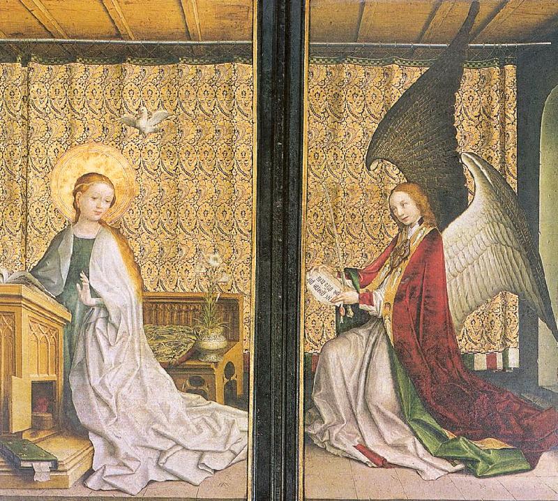 Lochner, Stephan Annunciation China oil painting art